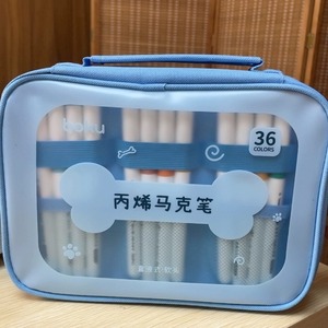 ปากกาอะคริลิค Boku 36 สี หัวนุ่ม หมึกเขียนตรง สำหรับนักเรียนและเด็ก - Product Image 1