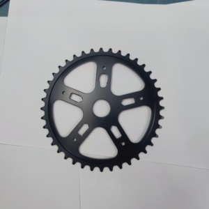 <span class=keywords><strong>Pignon</strong></span> de vélo de montagne BMX en aluminium, usinage CNC de haute précision personnalisé, options d'électroérosion à fil et de brochage en acier inoxydable - Product Image 4