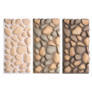 3D Faux Stone PU Wall Panels Wainscoting Panel Accent for Interior Wall Decor Waterproof Wall Covering Waterproof PU Tiles - Product Image 3