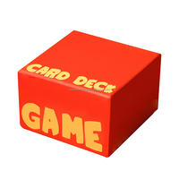 Conception personnalisée Impression Fun Adult Party Game Jeu de cartes avec boîte À propos de vos amis