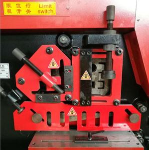 Q35y-20 loạt nóng bán đa chức năng thủy lực ironworker máy kết hợp đấm và cắt máy tấm kim loại uốn - Product Image 5