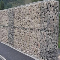 Offres Spéciales PVC ENDUIT galvanisé Gabion Boîte En Pierre cages 80x100mm
