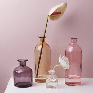 6 Vasi Decorativi In Vetro A Forma Di Angelo | Mini 5x8 Cm | Per Idroponica E Fiori Secchi - 2