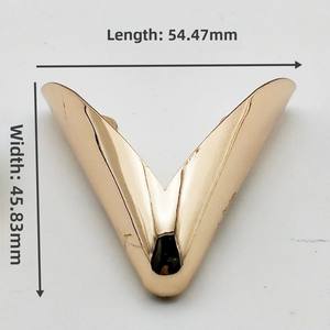 Binxun รองเท้าหัวเห<span class=keywords><strong>ล</strong></span>็กสำหรับตกแต่งรองเท้าทำจากโลหะต่างๆหัวเห<span class=keywords><strong>ล</strong></span>็กและทองแดง - Product Image 4