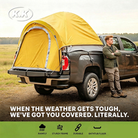 Carpa de Camping para Camioneta Kawagebo Kamp (KK), Impermeable, Fácil de Instalar, Compacta, con Cubierta para Lluvia, para 1-2 Personas
