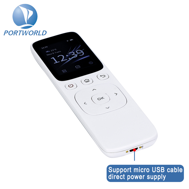 Rechargeable Handheld Tuya Smart Wifi Touch Remote Controller Smart Home System Controller