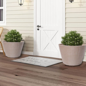 Weicheng Xing - Juego <span class=keywords><strong>de</strong></span> <span class=keywords><strong>3</strong></span> Macetas Decorativas <span class=keywords><strong>de</strong></span> Plástico con Rayas, para Jardín, Interior y Exterior, Venta al por Mayor y Personalizadas - Product Image 5