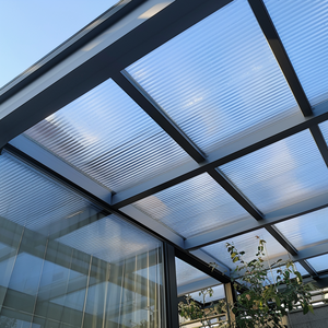 Usine chinoise Guoweixing Plaques de chambre creuses Feuilles de polygranit uv transparentes Feuille <span class=keywords><strong>creuse</strong></span> <span class=keywords><strong>transparente</strong></span> - Product Image 5