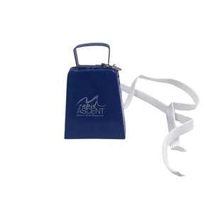 Custom Logo Printed Sport Game Noise Maker Cow <b>Bell</b> Metal Cowbell - Product Image 5