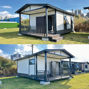 Pré-fabricada Residencial 20 Pés Dobrável 2 quartos Luxuoso Portátil Móvel Modular Pré-fabricada Expansível Container Casa - Product Image 2