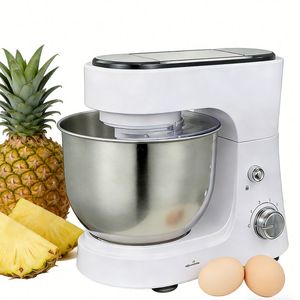 Batidora Eléctrica <span class=keywords><strong>de</strong></span> Alimentos 220V a Precio Económico, Mezcladora <span class=keywords><strong>de</strong></span> Masa para Pan y Pasteles, Batidora <span class=keywords><strong>de</strong></span> Huevos y Leche <span class=keywords><strong>de</strong></span> Acero Inoxidable - Product Image 5