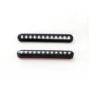 Autodragons Bande lumineuse LED pour clignotants de moto, mini séquentielle dynamique, jaune ambre, DRL et feux arrière - Product Image 1
