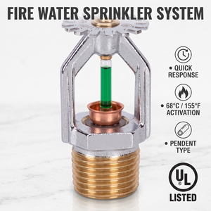 Equipo Contra Incendios UL K80 R1/2, Sistema de Rociadores de Agua para Edificios - Product Image 3