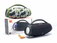 Speaker Portabel Outdoor Tahan Air IPX4 OEM, Subwoofer LED RGB, Boombox3 Mini LED untuk Layar Display 10W