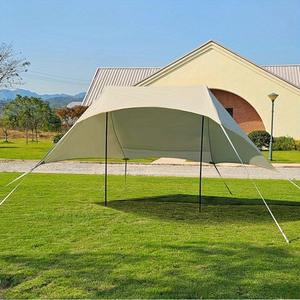 Abri de camping extérieur ZJ-TM001 en toile Oxford 5,3x3,2m, imperméable, pare-soleil, installation rapide, type à armature diagonale - Product Image 2