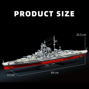 Bloques <span class=keywords><strong>de</strong></span> Construcción <span class=keywords><strong>de</strong></span> Modelo <span class=keywords><strong>de</strong></span> Portaaviones Tirpitz 98006, Plástico ABS, Estructura Multicapa, Modelo <span class=keywords><strong>de</strong></span> Buque <span class=keywords><strong>de</strong></span> <span class=keywords><strong>Guerra</strong></span>, Regalo para Niños - Product Image 5
