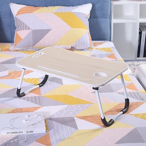 Mesa pequeña plegable, cama, escritorio, portátil, mesa de ordenador, dormitorio de estudiante perezoso, mesa multifuncional para ordenador portátil - Product Image 5