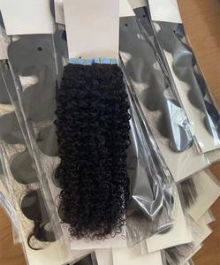 Extensions de cheveux 100% naturels — ali queen, cheveux humains vierges, crépus, lisses, boucles, vente en gros - Product Image 3