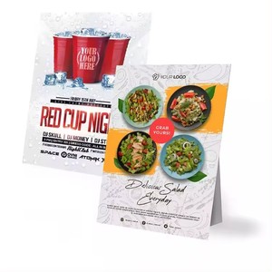 热卖直销打印柜台卡便宜的桌子展示 - Product Image 4