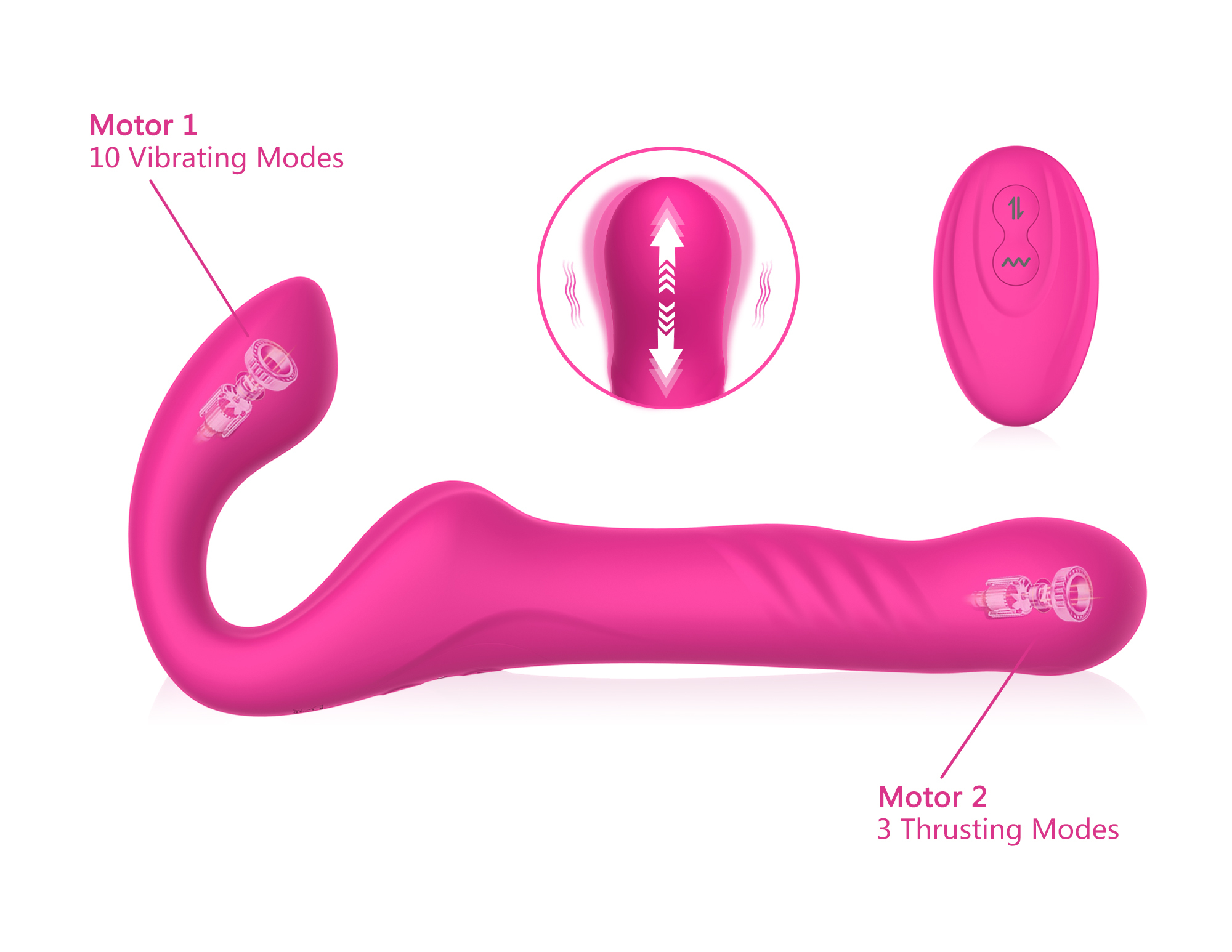 Vibrateur Multizone Flexible | Stimulateur Clitoris, Seins, Pénis | Rechargeable USB