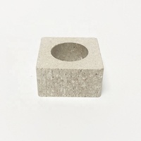 Bloc de pyrophyllite en céramique synthétique Yunnuo résistant à la chaleur pour presse à diamants HPHT, taille personnalisée