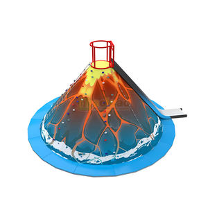 สไลด์ปีนครึ่งวงกลมล้อมรอบป่าการ์ตูนอุปกรณ์สนุก - Product Image 3