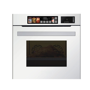 <span class=keywords><strong>Horno</strong></span> de Vapor Incorporado de <span class=keywords><strong>80</strong></span> L con Pantalla Táctil a Color, <span class=keywords><strong>Horno</strong></span> <span class=keywords><strong>Eléctrico</strong></span> Multifunción Inteligente para Cocina - Product Image 1