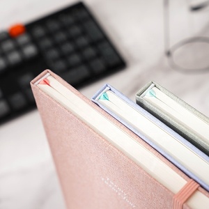 Tissu rose Macaron frais <span class=keywords><strong>2023</strong></span> avec couverture rigide mousseuse pour journal intime <span class=keywords><strong>2023</strong></span> Business Back School Diary - Product Image 5