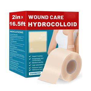 Rouleau de pansement hydrocolloïde Rouleau de matière première adhésif Jumbo Rouleau hydrocolloïde - Product Image 1