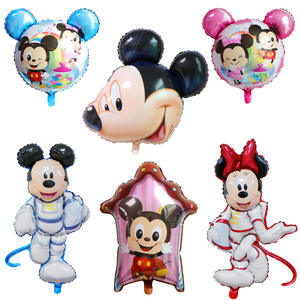 Globos de Papel de Aluminio MlKEY& MlNNlE para Baby Shower, Globos de Mylar con Dibujos Animados, Decoración para Fiestas de Cumpleaños Infantiles - Product Image 4