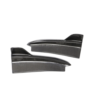 Lame de pare-choc arrière en fibre de carbone, protection du véhicule, <span class=keywords><strong>Mercedes</strong></span> classe <span class=keywords><strong>C</strong></span> 2015 — 2021 W205 C63 C200L C260 - Product Image 1