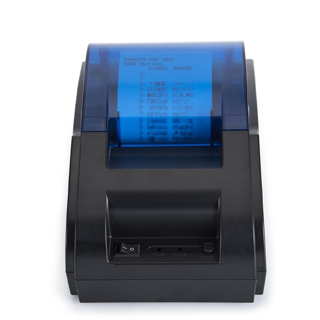 58mm Thermal Printer 2inch Receipt Bill Ticket POS Printing With USB/Bluetooth Interfaces for Supermarket Store Retail