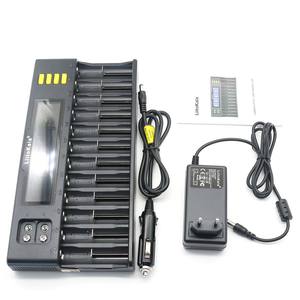 Новое оригинальное зарядное устройство с 12 слотами для 18650 26650 18350 <span class=keywords><strong>18340</strong></span> 1,2 V Ni-MH/Cd литий-ионный аккумулятор 3,7 V - Product Image 1