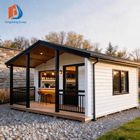 Maison préfabriquée en conteneur extensible 20 pieds 40 pieds, conforme aux normes locales, avec salle de bain extérieure préfabriquée, Maisons préfabriquées