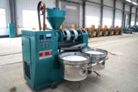 Presse à huile à froid et à chaud à haut rendement YZYX120WZ pour graines de sésame, d'arachide et de tournesol - Semi-automatique, capacité de 270 kg/h