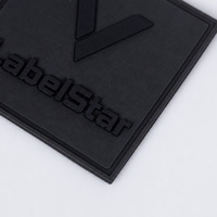 Fabricant de patchs en caoutchouc de marque privée OEM ODM, patchs en caoutchouc souple avec logo en relief 3D, étiquettes en PVC
