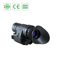 Monocular de Visión Nocturna MH-PVS14 de Alta Resolución 60+, Fósforo Verde P43, FOM Real de 1400/1600, Generación 2+/3, Venta al por Mayor de Fábrica