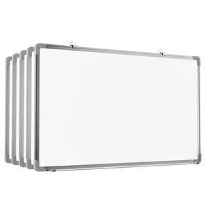 School Office Magnetic Dry Erase <b>Whiteboard</b> Wall Mounted Standard Size Portable Double Sided Easel Board Customizable <b>Markers</b> - Product Image 2