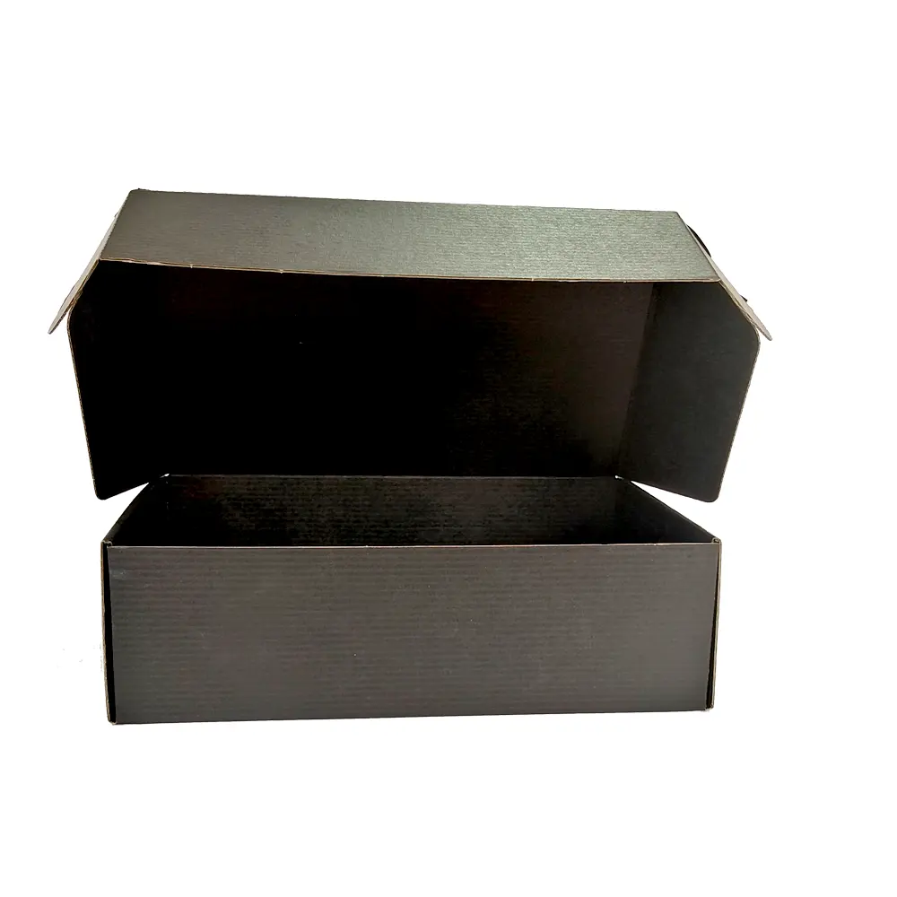 Boîtes ondulées de personnalisation bon marché en vrac avec différentes tailles de carton d'emballage d'enveloppe