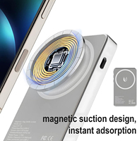 Écran Moniteur Selfie pour Téléphone 4 Pouces Connexion Sans Fil en Temps Réel Argent Compatible Téléphone/Android Caméra Arrière Diffusion en Direct