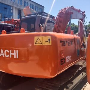 Machine à chenilles d'excavatrice d'occasion Hitachi en vente à Shanghai de Chine Haute bonne performance Offre Spéciale EX120-3 stock - Product Image 3