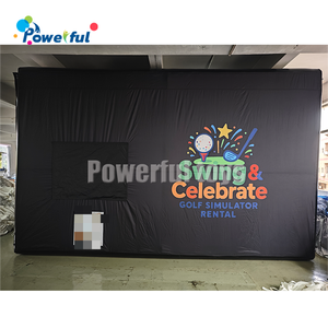 Tente gonflable hermétique de pratique de simulateur de <span class=keywords><strong>golf</strong></span> de PVC de <span class=keywords><strong>sport</strong></span> de location d'événement extérieur populaire avec le tissu d'écran - Product Image 3