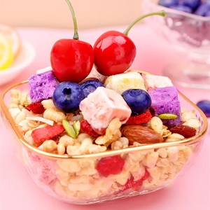 Snacks Exóticos Deliciosos al por Mayor y Cereal para el <span class=keywords><strong>Desayuno</strong></span>, Avena con Yogur y Fruta Horneada de 220g, Avena Instantánea - Product Image 2