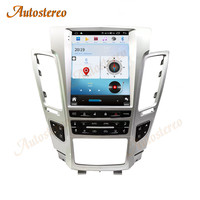 Para Cadillac CTS 2007-2012 navegación GPS Android 13 pantalla táctil Tesla reproductor Multimedia estéreo inalámbrico Carplay Unidad Principal
