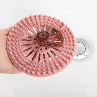 Filtre à cheveux évier Anti-blocage crépine baignoire douche sol bouchon de vidange Silicone cuisine déodorant Plug salle de bain accessoires
