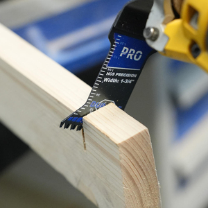 Cuchillas Oscilantes para Herramienta Multiherramienta PROFI, Cuchillas de Sierra Oscilantes de Precisión HCS de Corte Rápido Personalizadas para Madera - Product Image 1