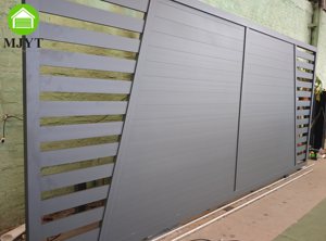 Puertas Eléctricas <span class=keywords><strong>de</strong></span> Jardín <span class=keywords><strong>de</strong></span> Aleación <span class=keywords><strong>de</strong></span> Aluminio con Diseño Personalizado, Diseño <span class=keywords><strong>de</strong></span> Puerta <span class=keywords><strong>de</strong></span> Entrada Principal y Puerta Corredera Segura - Product Image 4