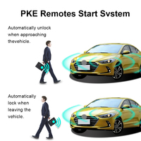 OVI - Système de démarrage à bouton-poussoir PKE de qualité automobile - Démarrage à distance - Compatible avec Hyundai Sonata - OBD2 - Plug and Play