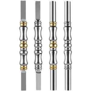 Poteau de rampe d'escalier moderne en acier inoxydable 304, résistant à l'eau, durable, écologique, pour maison, villa, hôtel, balcon, clôture - Product Image 1