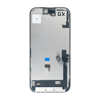 Écran tactile Real Gx pour iPhone 16, écran OLED OEM 60 Hz sans cadre, remplacement d'écran LCD pour smartphone, accessoires pour téléphone portable